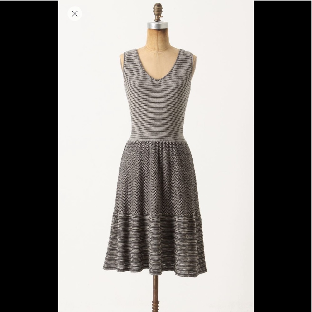Anthropologie Knitted & Knotted dress